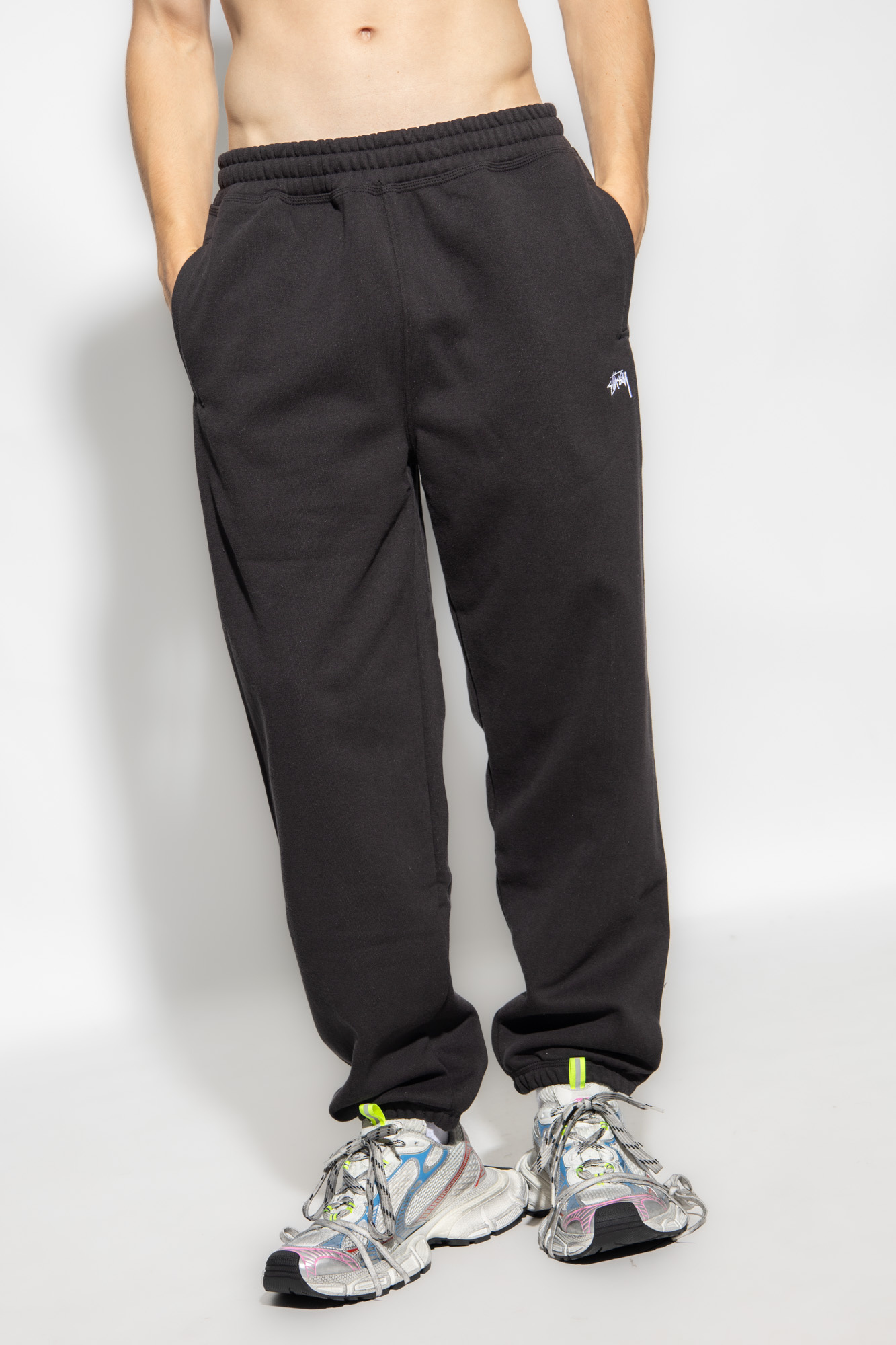 Sサイズstussy STOCK LOGO SWEATPANT - スウェット